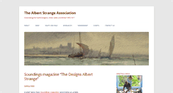 Desktop Screenshot of albertstrange.org